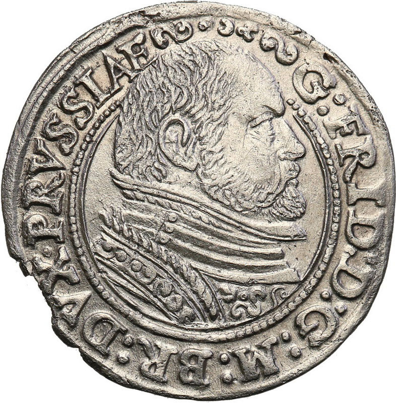 Prusy Książęce. Jerzy Fryderyk von Ansbach. Trojak (3 grosze) 1588, Królewiec